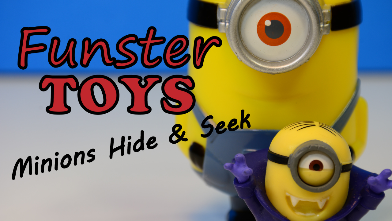 Click on Minion picture to go to Funster Toys Minions video page.